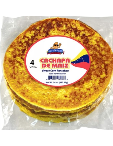 CACHAPA di mais surgelate precotte, confezioni da 4 e 2 unità