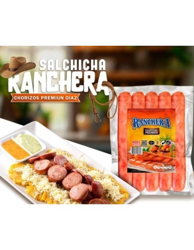 SALCHICHA RANCHERA (salsiccia), confezione da 5...