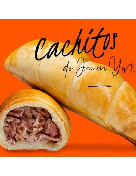 CACHITO  prosciutto cotto, precotte surgelate in confezioni da 4 unità