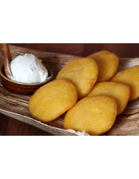 AREPA precotta surgelata pronta per friggere in confezioni da 5 unità