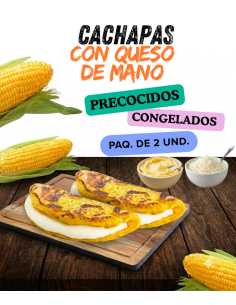 CACHAPA di mais surgelate precotte, confezioni da 4 e 2... 2