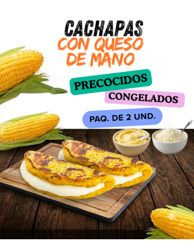 CACHAPA di mais surgelate precotte, confezioni...