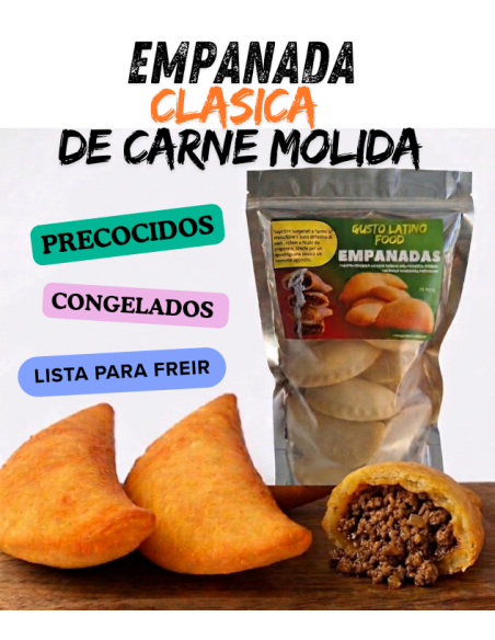 EMPANADAS, precotte surgelate, 100% artigianale, prezzo per unità