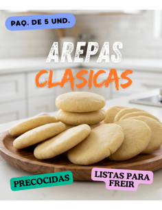 AREPA precotta surgelata pronta per friggere in...