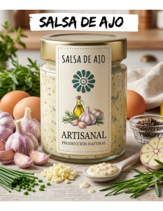Salsa per condimento di aglio, tartara e di avocado...