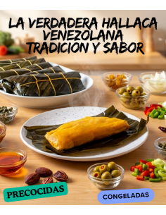 HALLACA venezuelana surgelate precotte, appross 280gr....