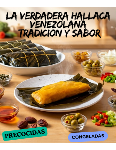 HALLACA venezuelana surgelate precotte, appross...
