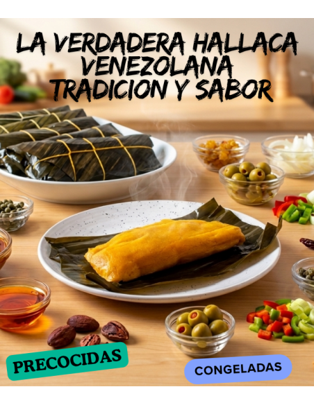 HALLACA venezuelana surgelate precotte, appross 280gr. per unità