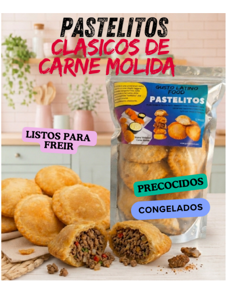 PASTELITOS precotte surgelate, prezzo per unità, 100% artigianale