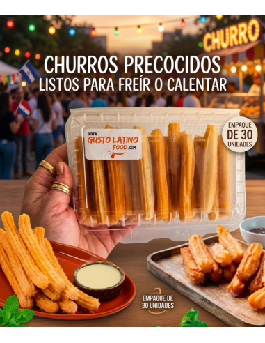 CHURROS precotte surgelate in confezioni 30...
