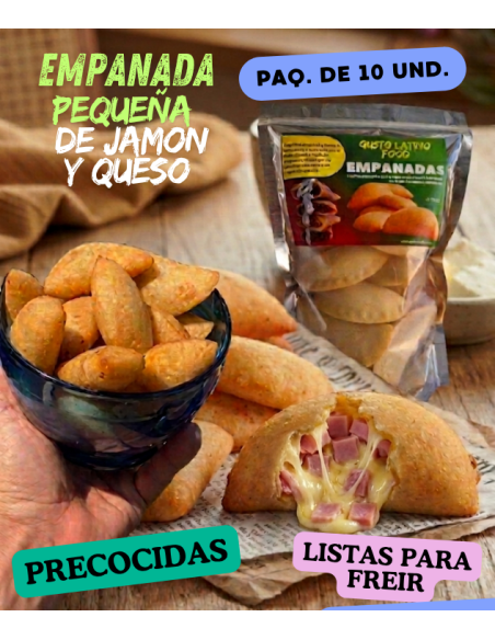 EMPANADITAS  MED. surgelate, confezioni da 10 pezzi.
