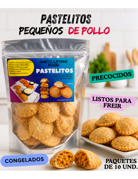 PASTELITOS  MED. surgelate, confezioni da 10 pezzi.