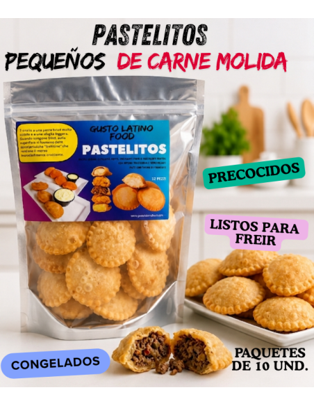 PASTELITOS  MED. surgelate, confezioni da 10 pezzi.