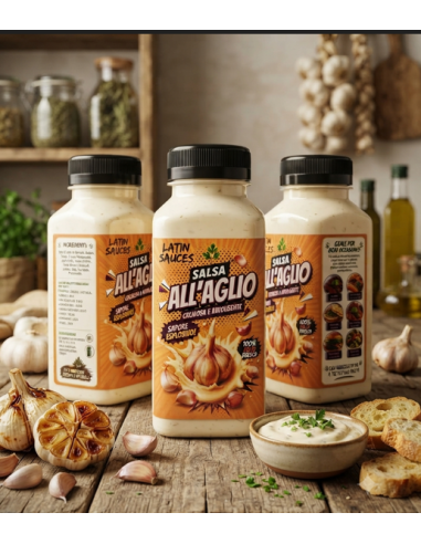 Maionese all'aglio (Aioli) 240 ml. e 960 ml.