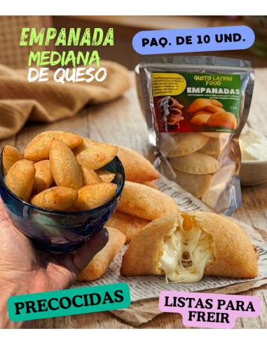 EMPANADAS  MED. surgelate, confezioni da 10 pezzi.