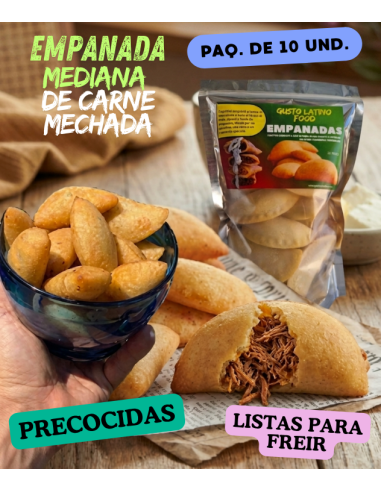 EMPANADAS  MED. surgelate, confezioni da 10 pezzi.